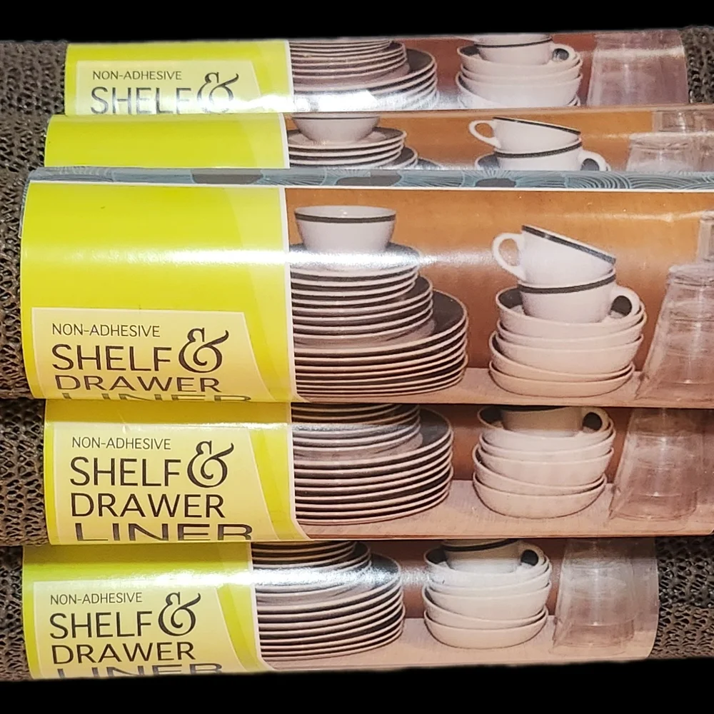Non-Adhesive Easy Shelf Non-Slip Liners Drawers, Organizers, Anti-Slip in Gray